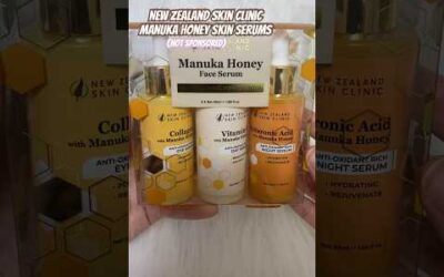 New Zealand Skin Clinic Manuka Honey Skin Serums Review